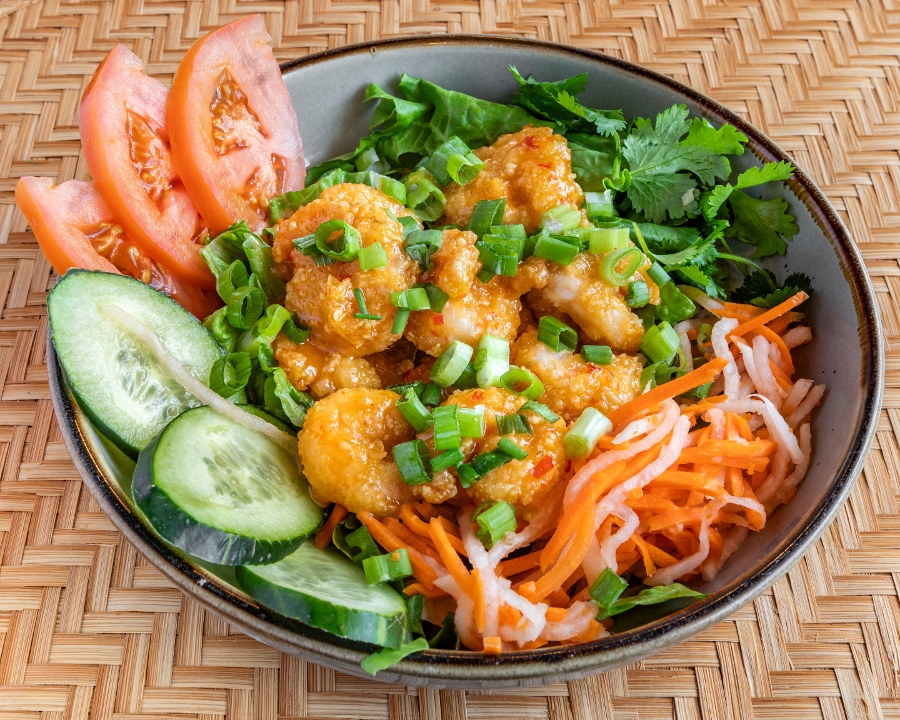 Bang Bang Shrimp Salad.