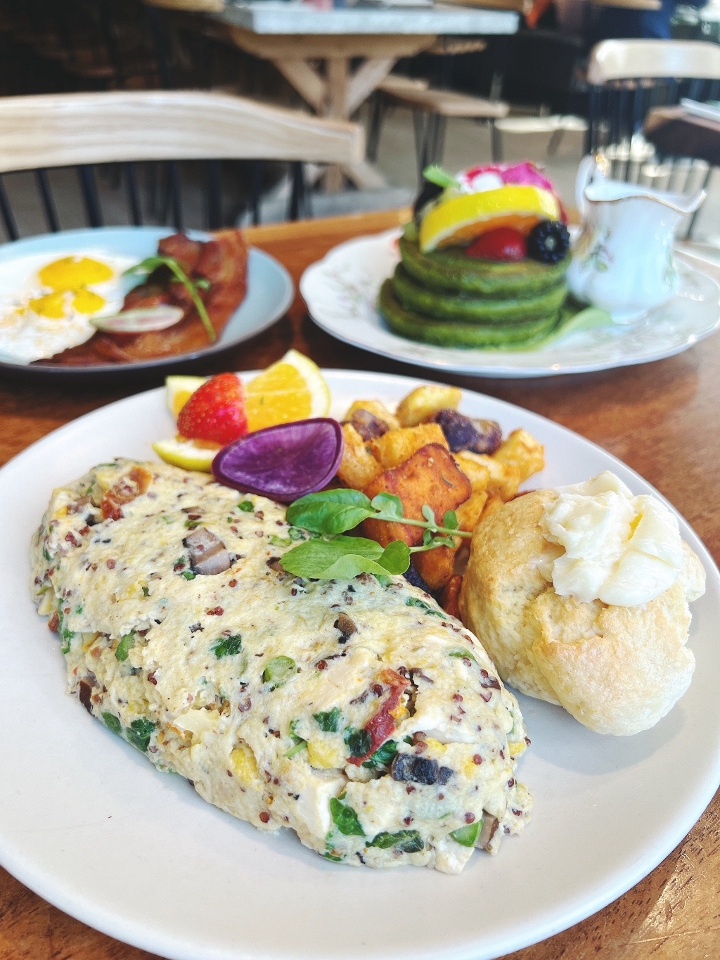 Tofu Omelet.