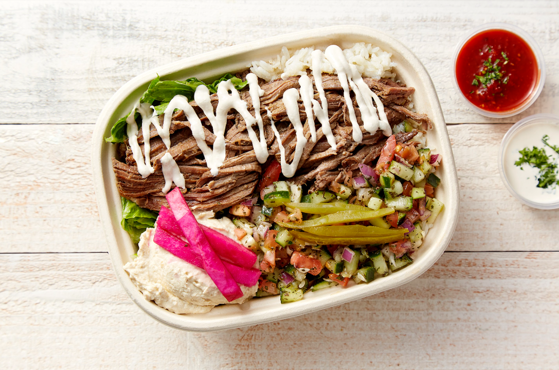 Tri Tip Shawarma Bowl.