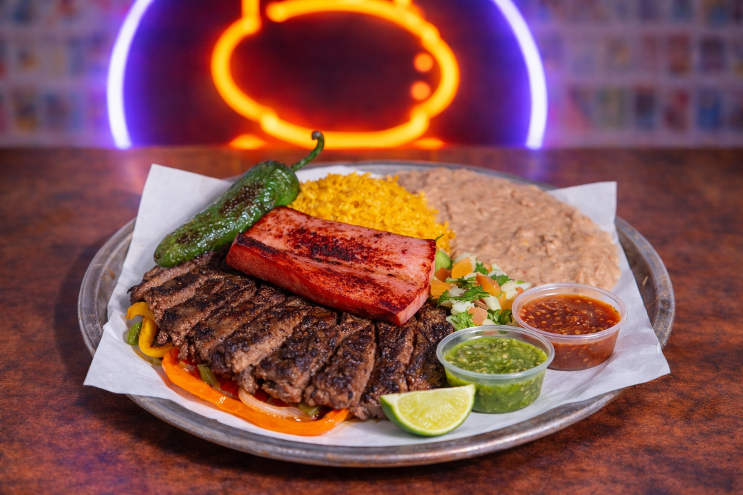 Carne Asada Plate.