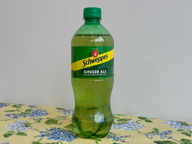 Schweppes Ginger Ale.
