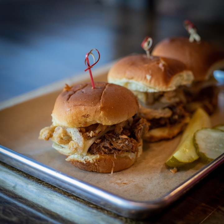 Pulled Pork Sliders.