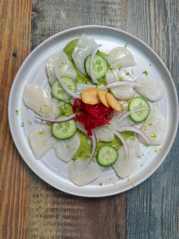Citrus Scallop Crudo.