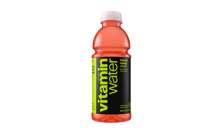 Vitaminwater Refresh Tropical Mango.