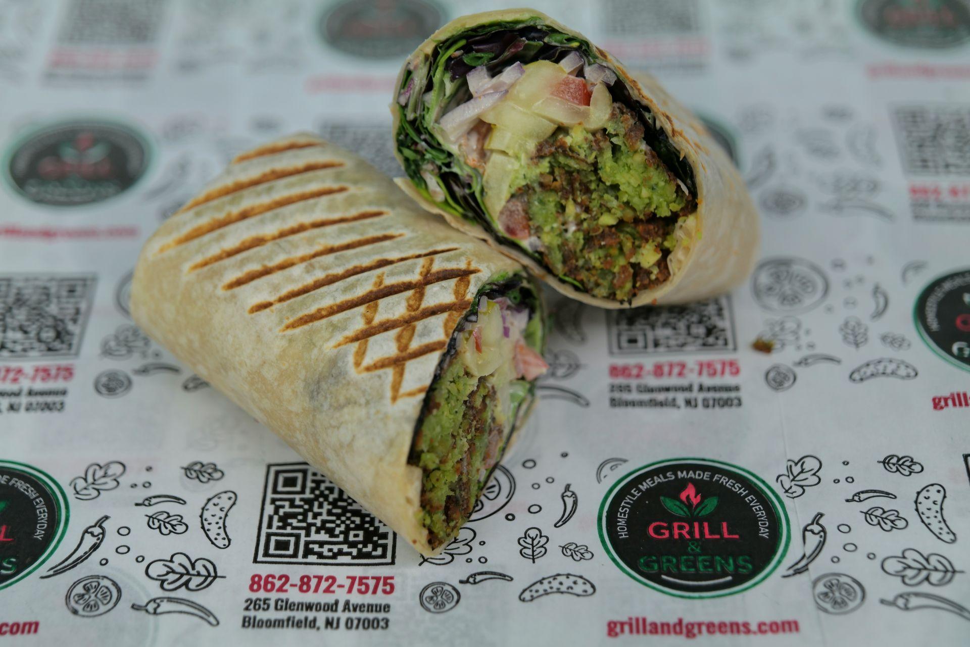 Falafel Wrap.