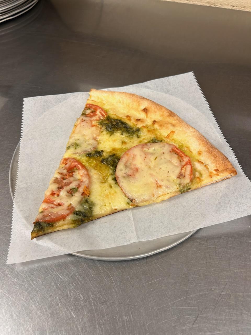 Slice Tomato Pesto.