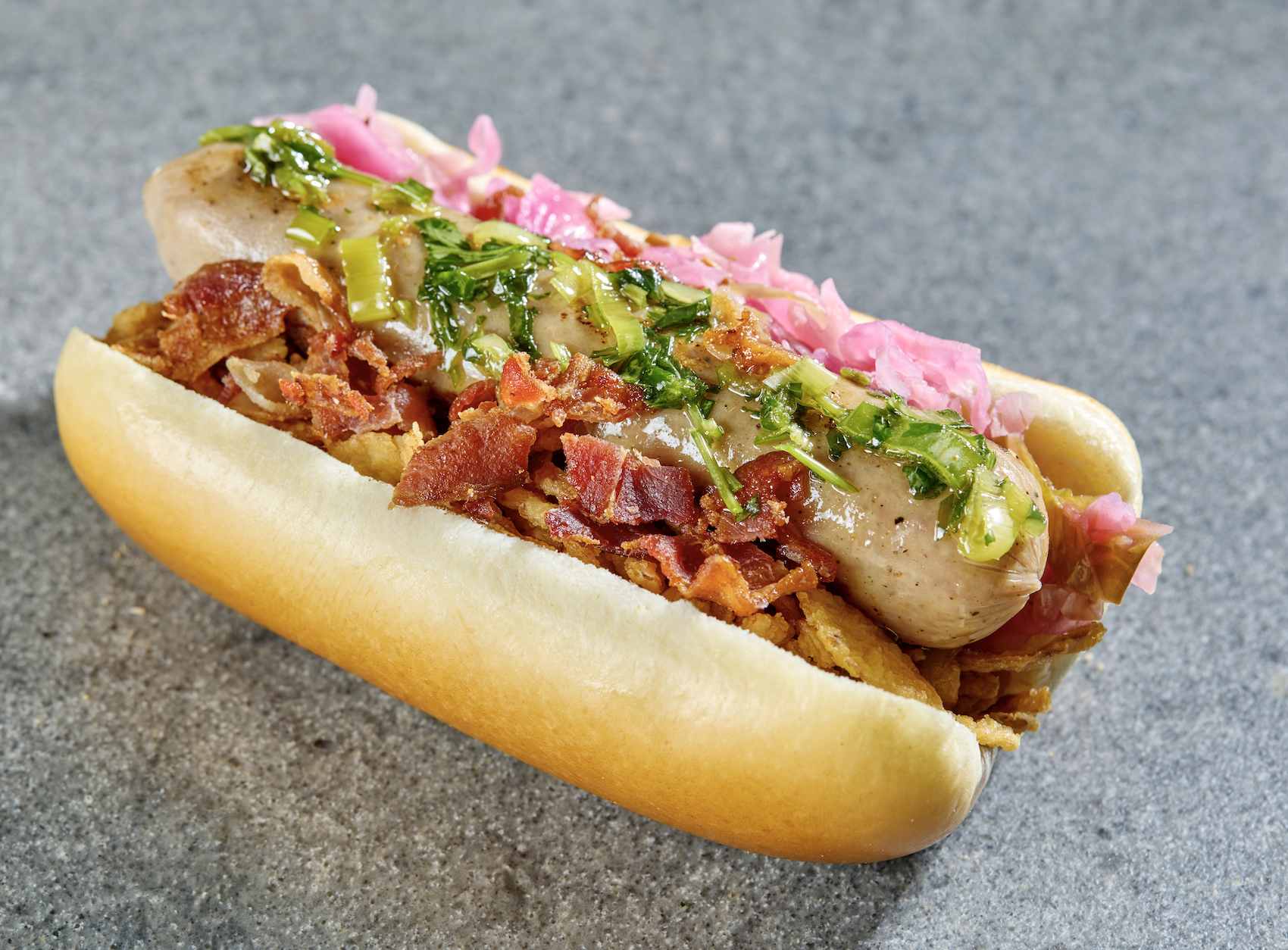 German Style Hotdog.