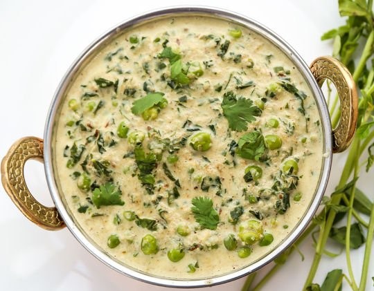Methi Malai Matar.