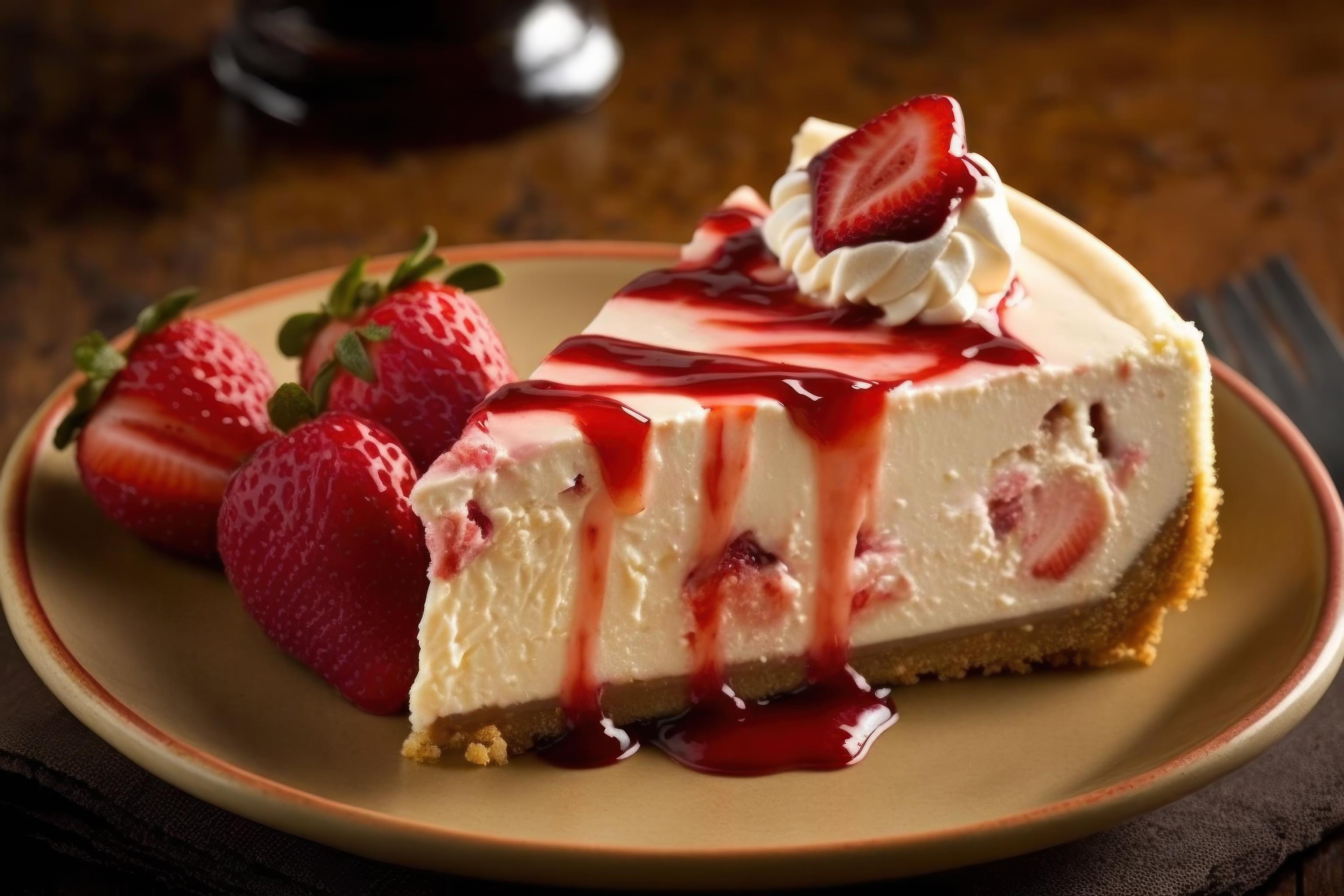 Strawberry Cheesecake.
