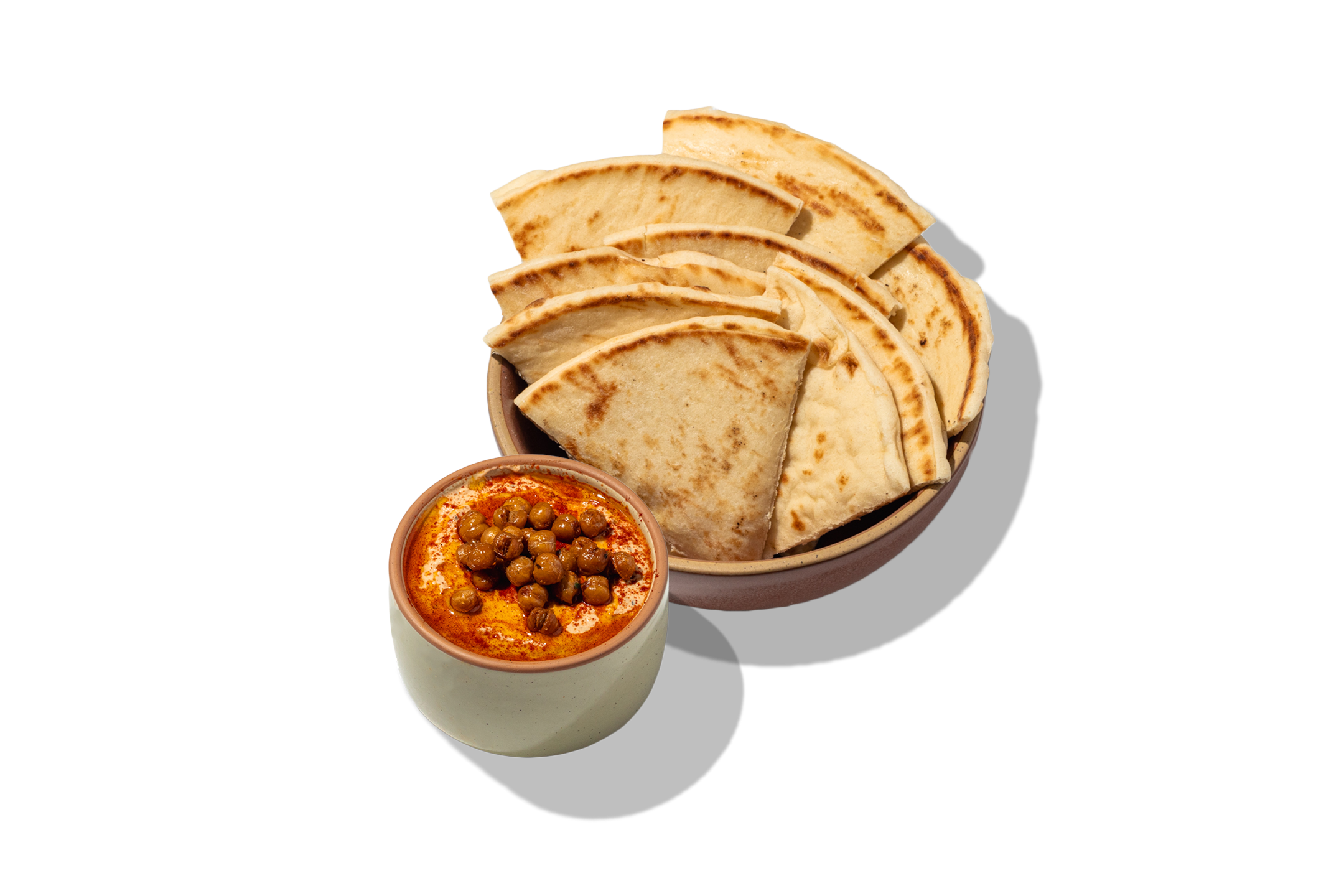Fresh Garlic Hummus.
