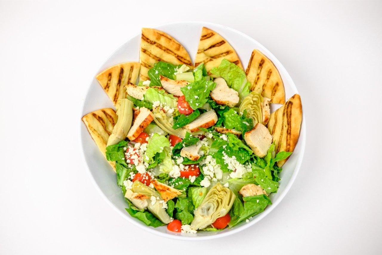 Mediterranean chicken salad.
