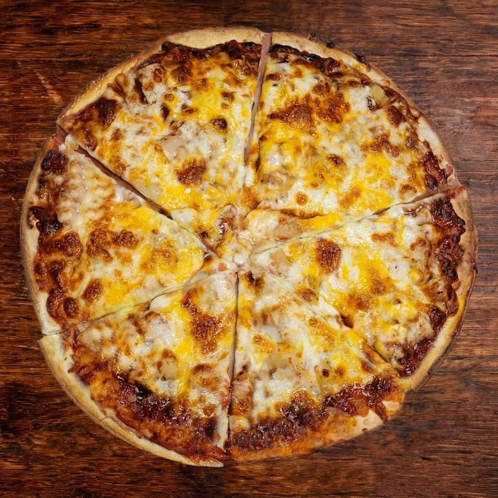 BBQ Chicken Gluten Free Pizza.