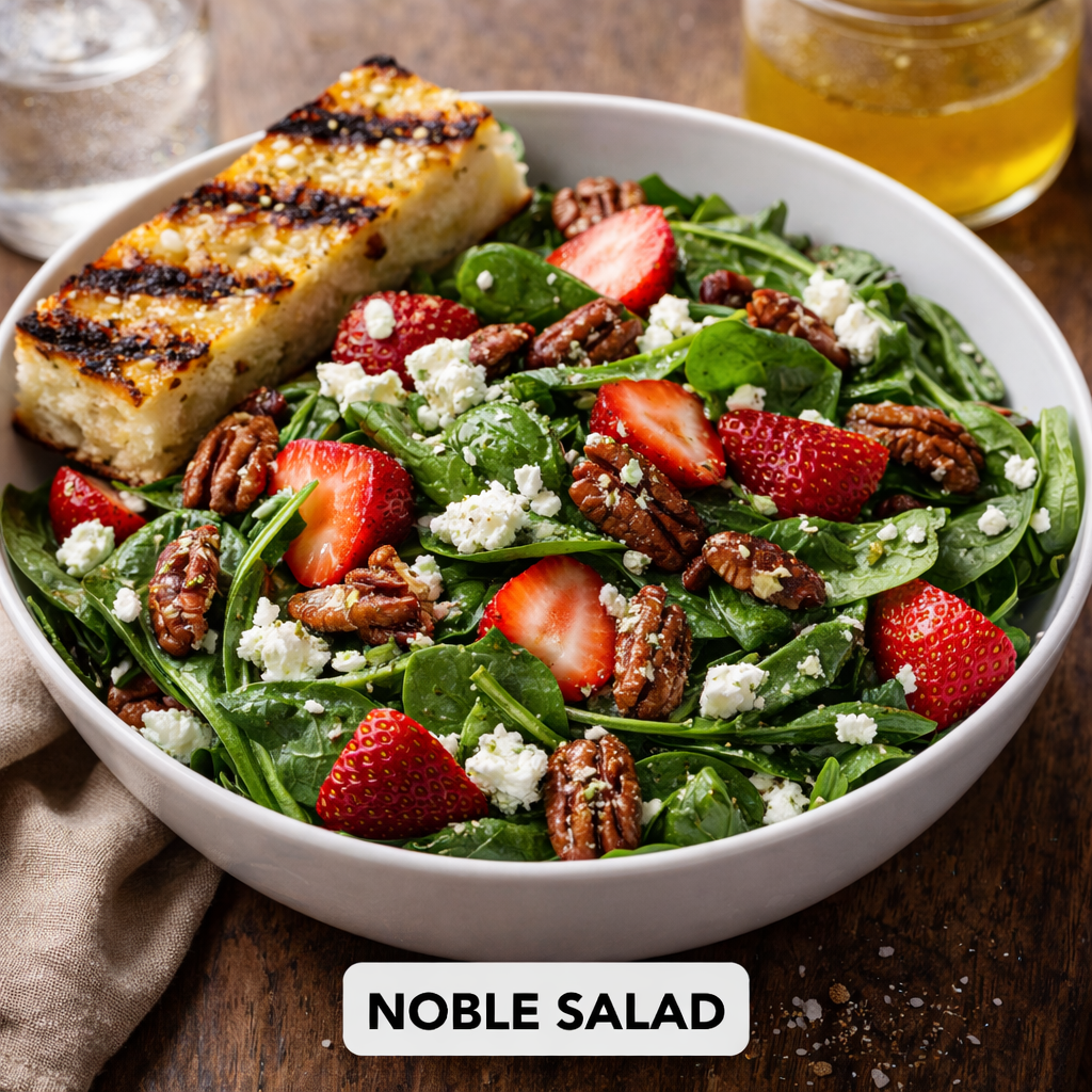 Noble Spinach Salad.