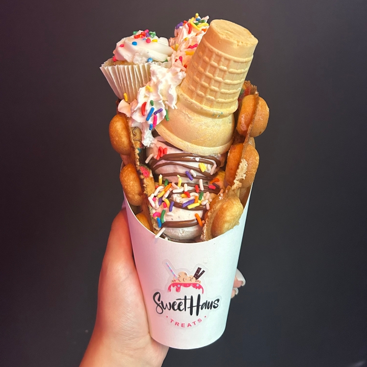 Build Your Own Bubble Waffle.