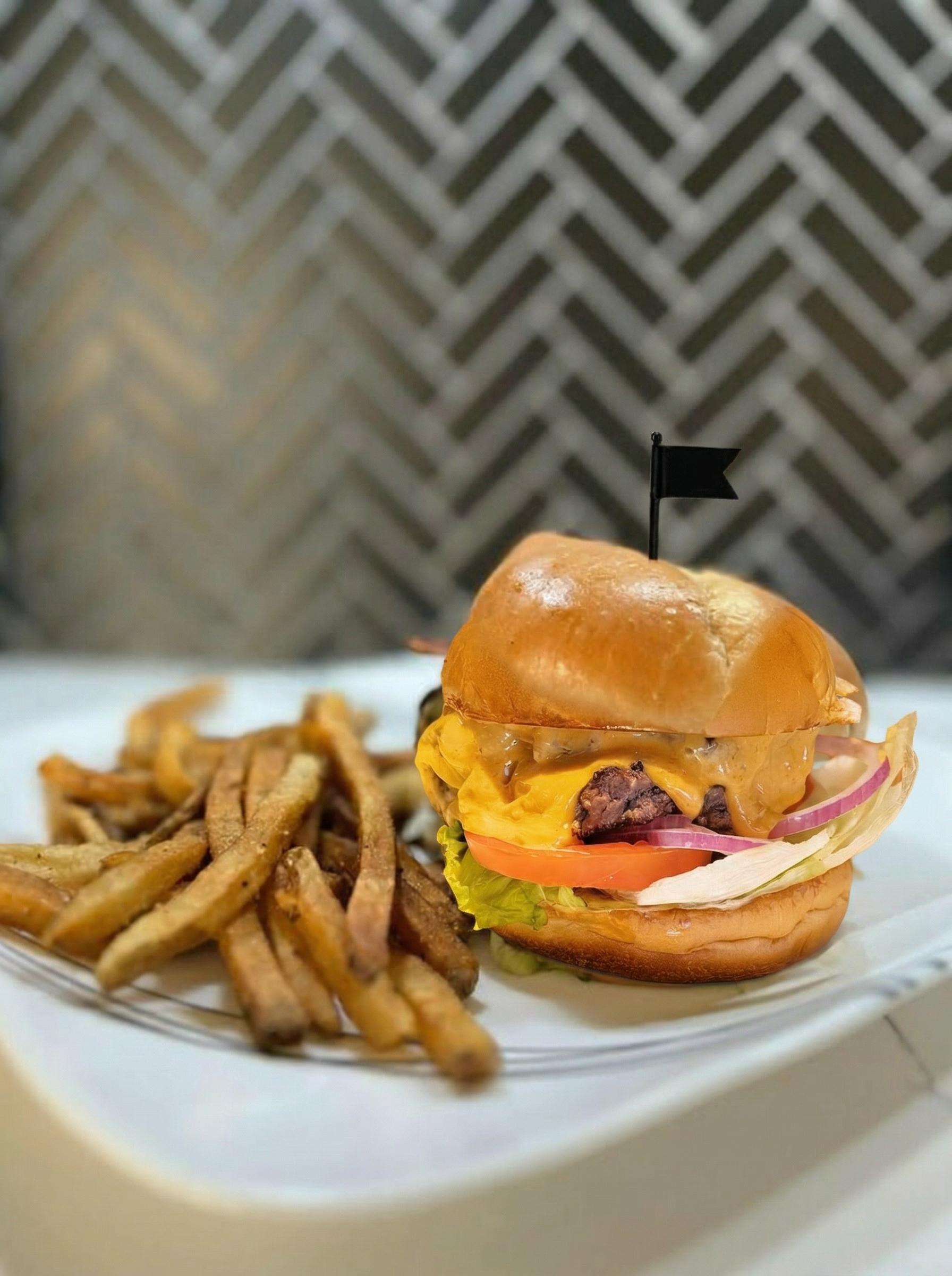 Lamb Burger.