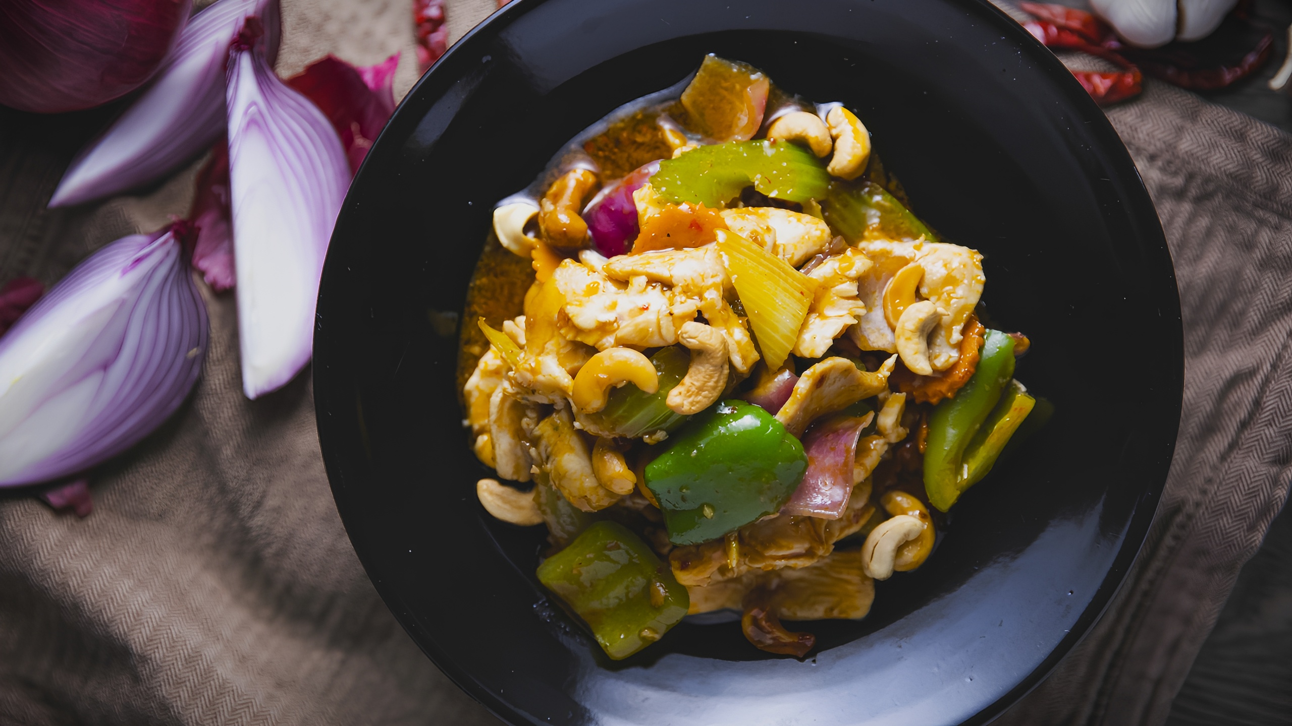 Cashew Nut Chicken.