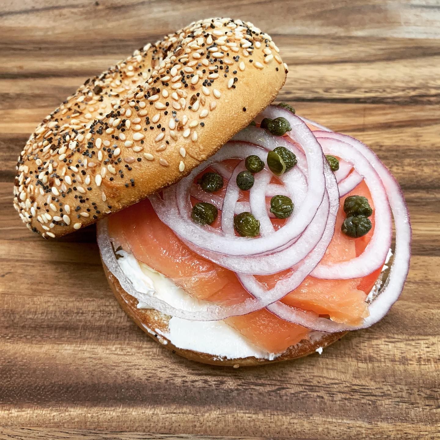 Lunch Special- Sliced Lox.