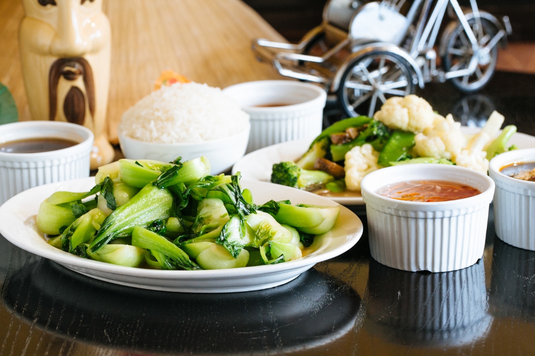 Bok Choy with Garlic.