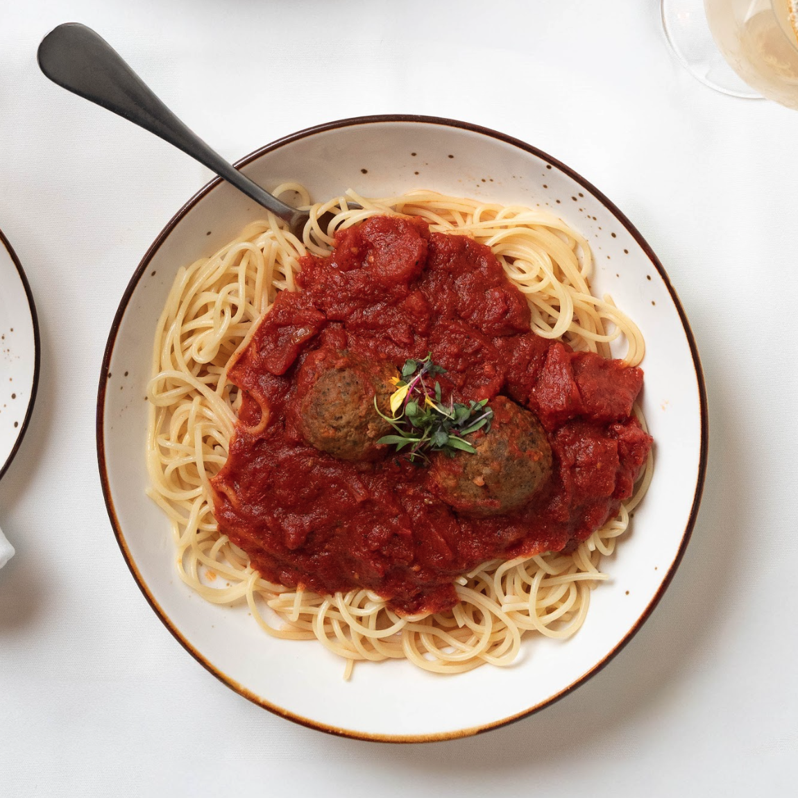 Spaghetti with Meatballs.