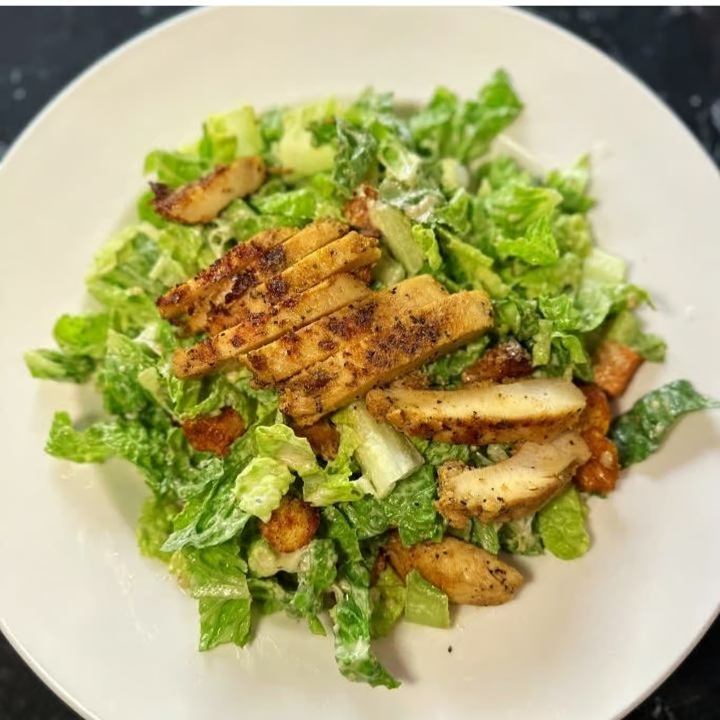 Chicken Caesar Salad.