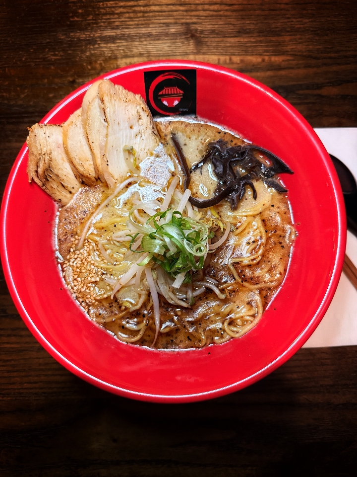 Black Garlic Chicken Ramen.