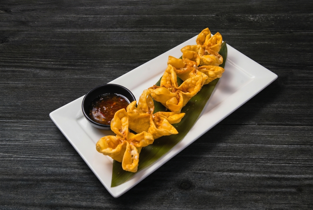Krab rangoon.