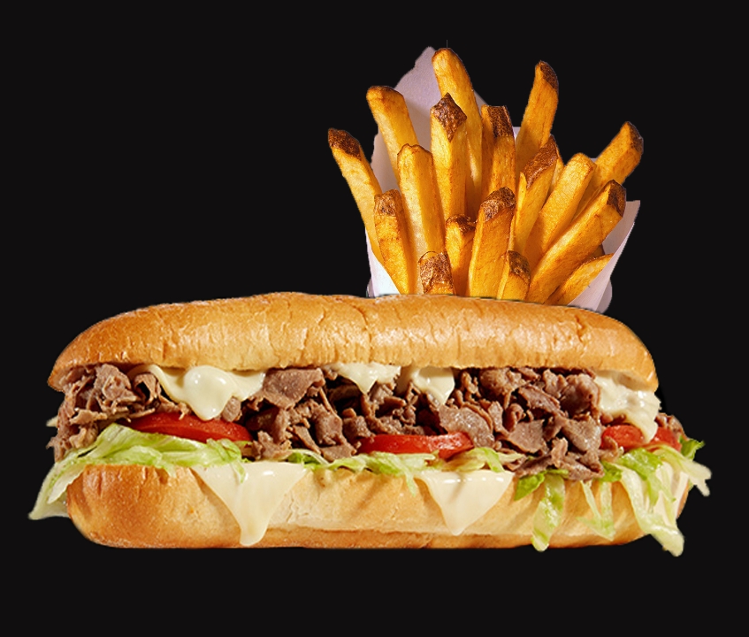 Mojo’s Cheesesteak Hoagie.