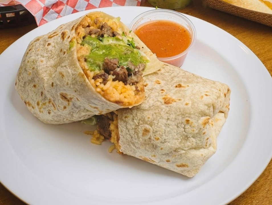 Classic Burrito Asada.