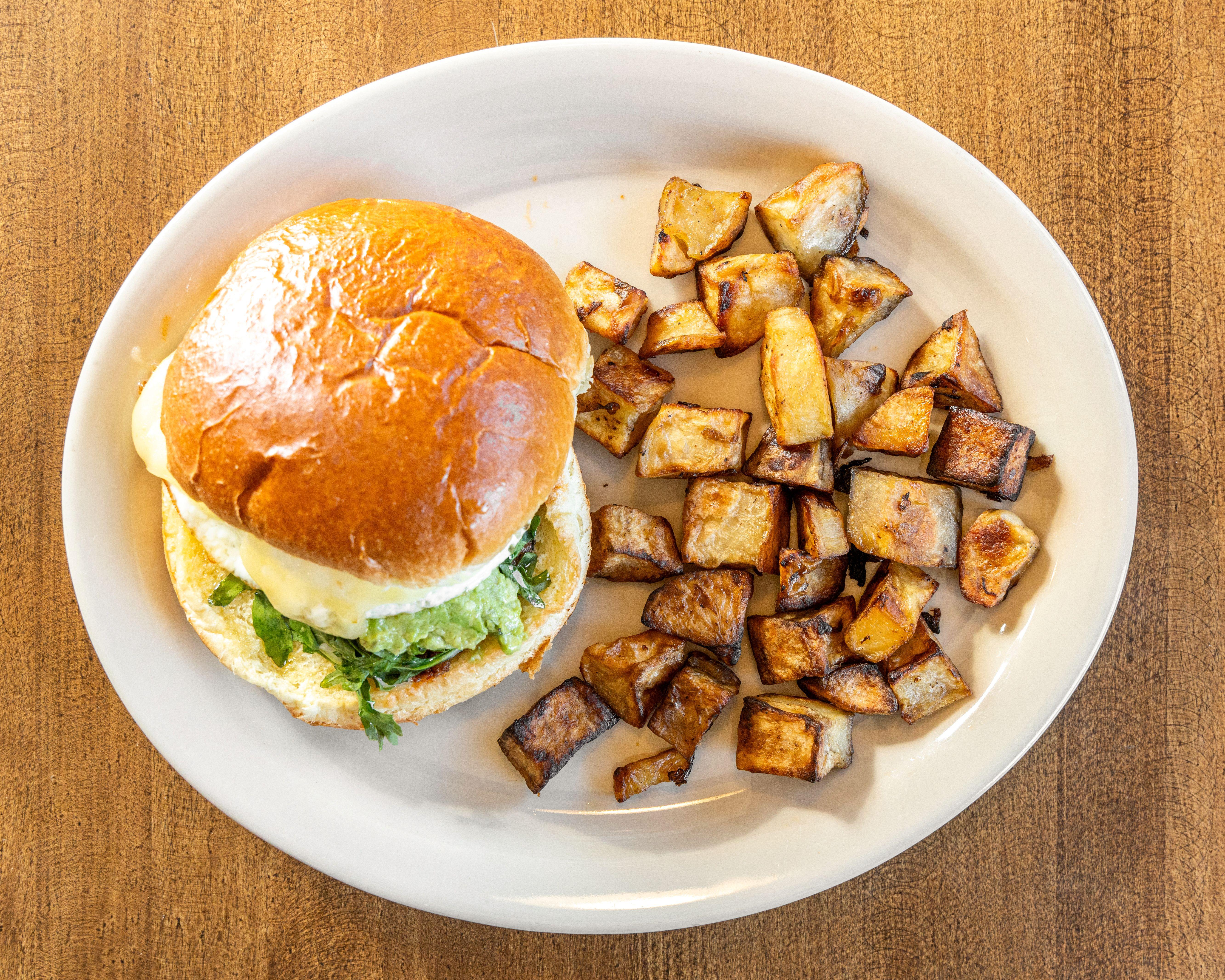 Mexican Egg Burger.