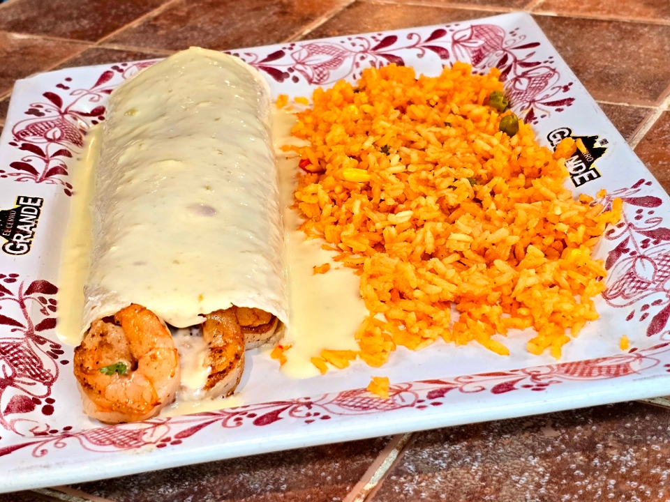 Burrito Cancún.