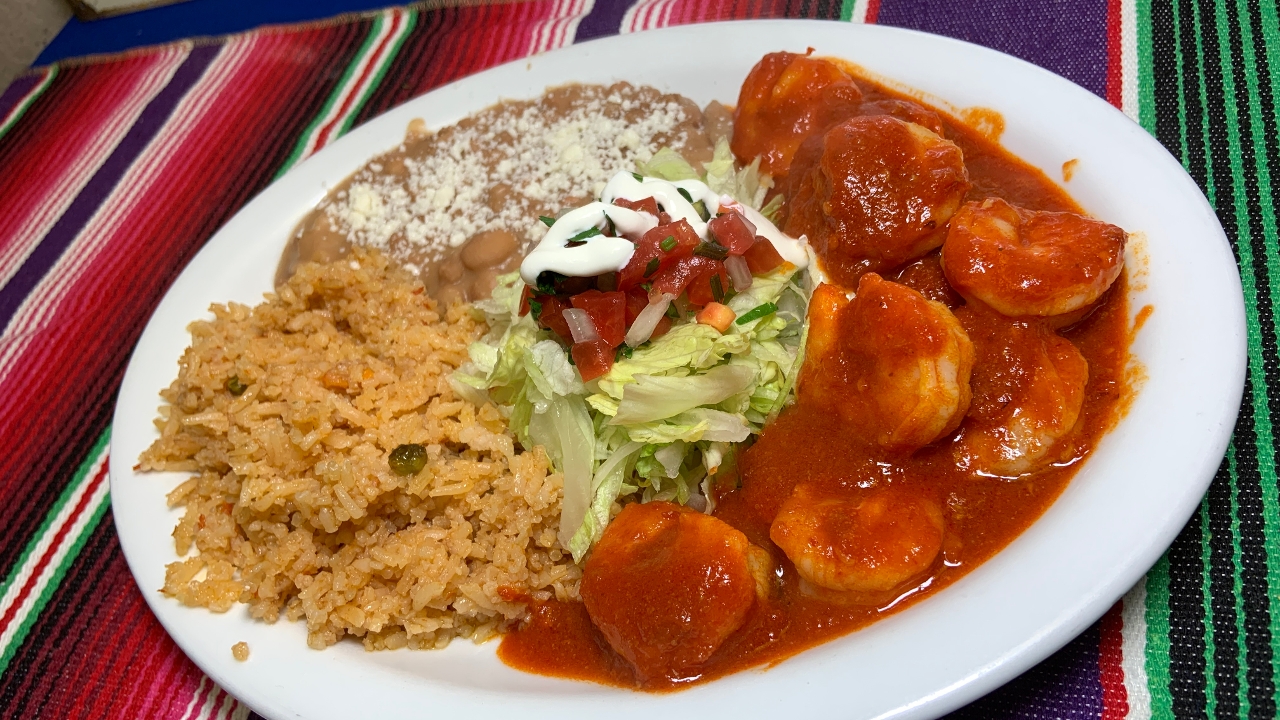 Camarones Diablo.