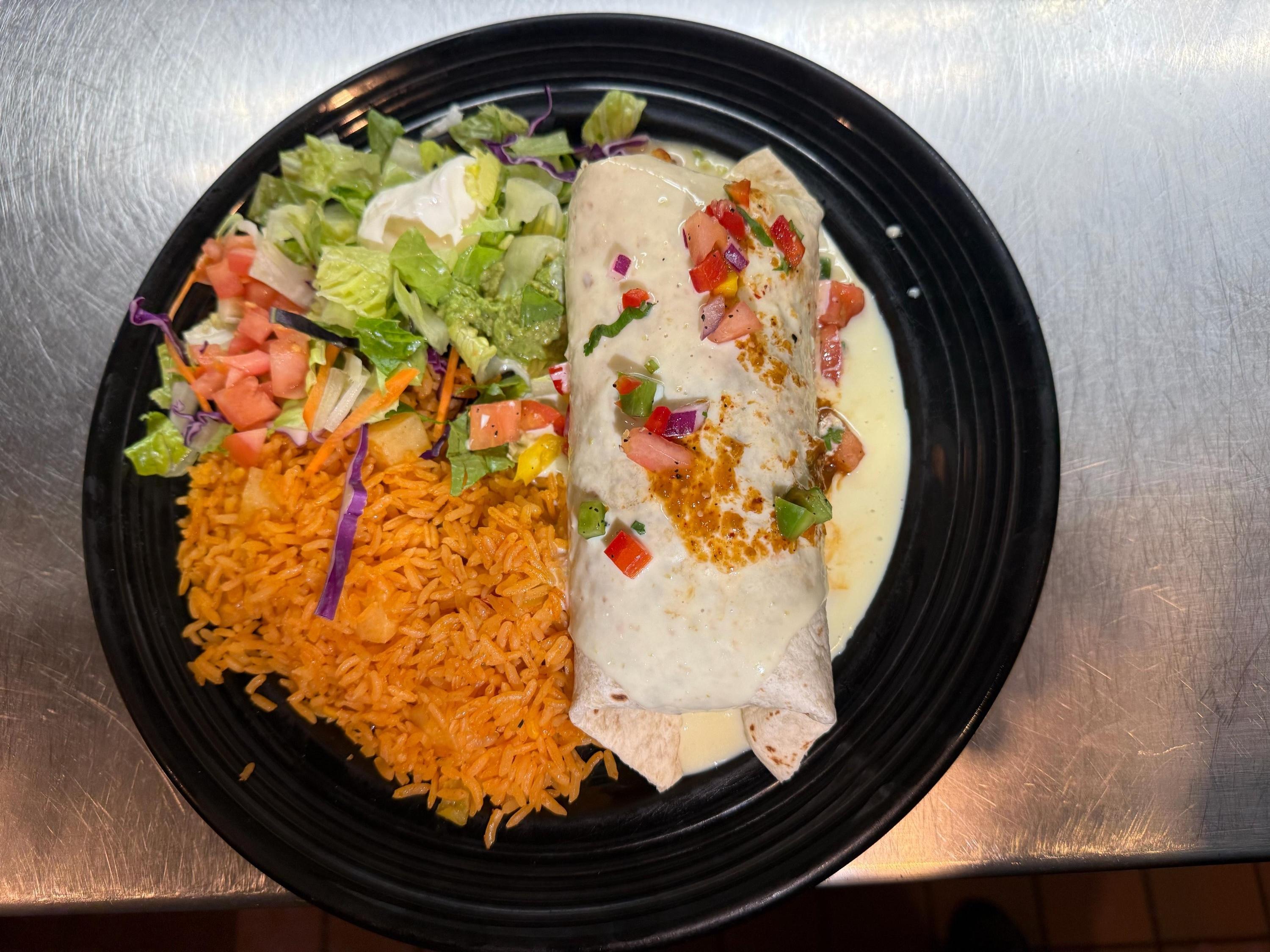 Burrito Caliente.