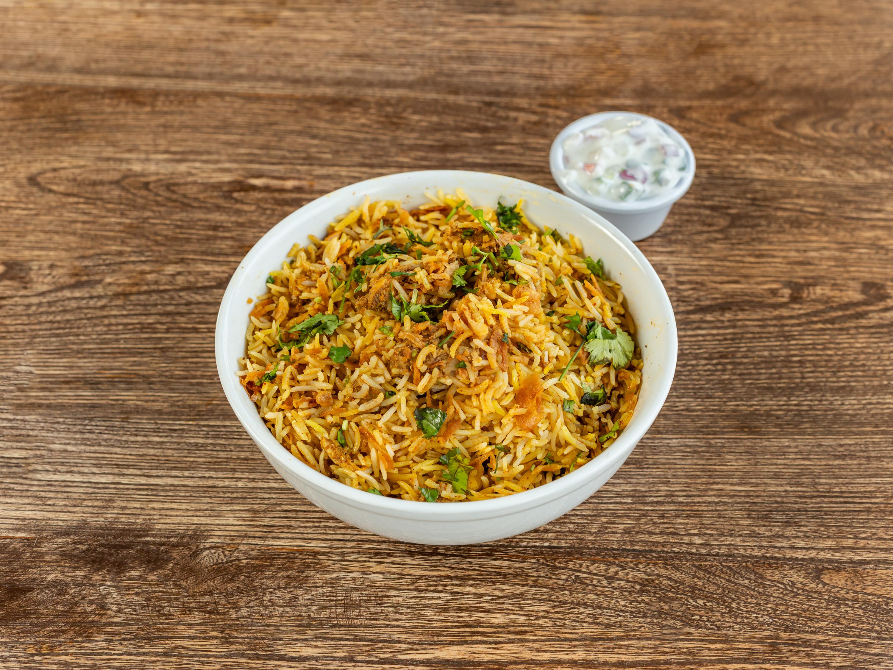 Chicken Dum Biryani.