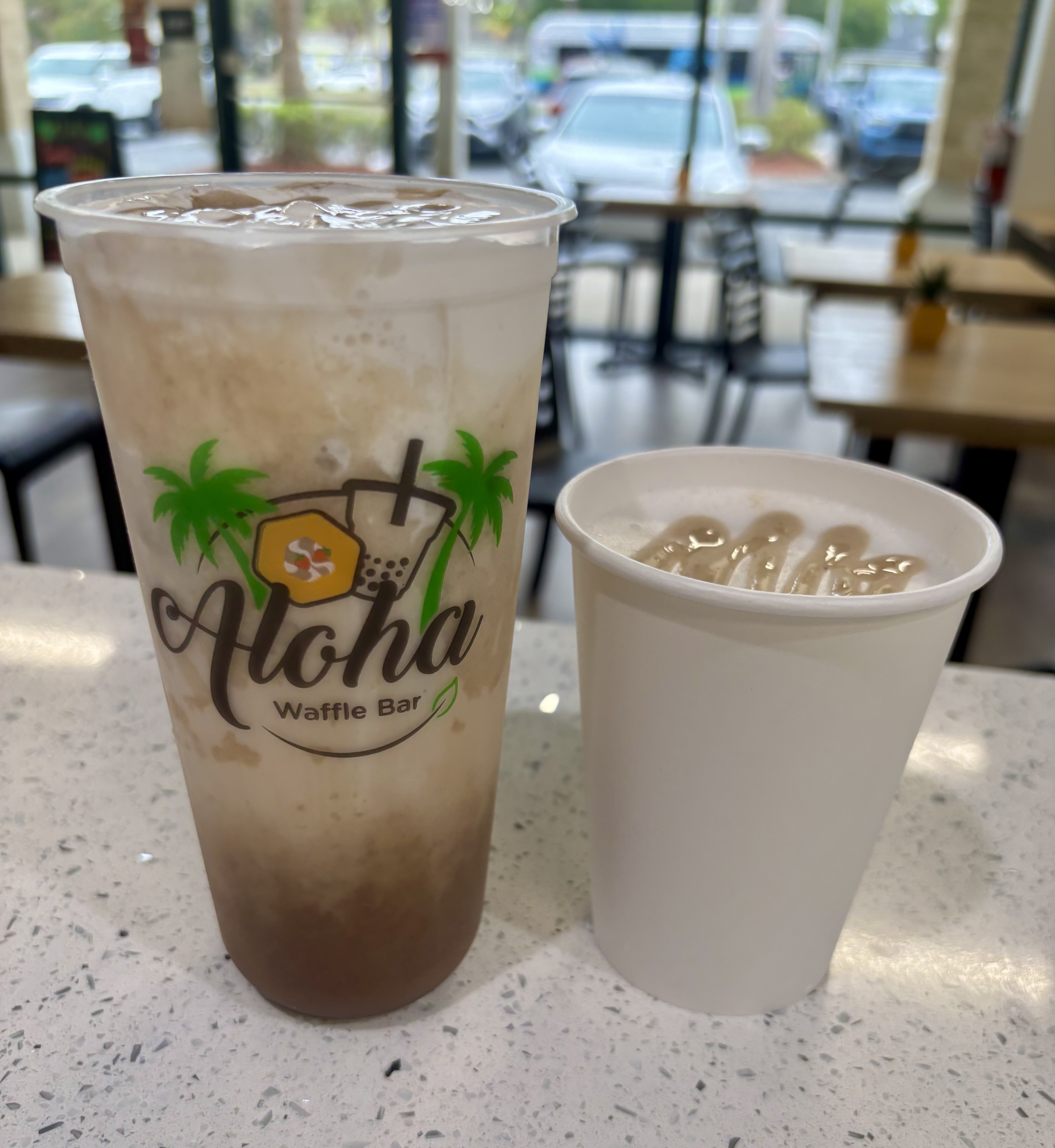 Banana Fosters Latte.