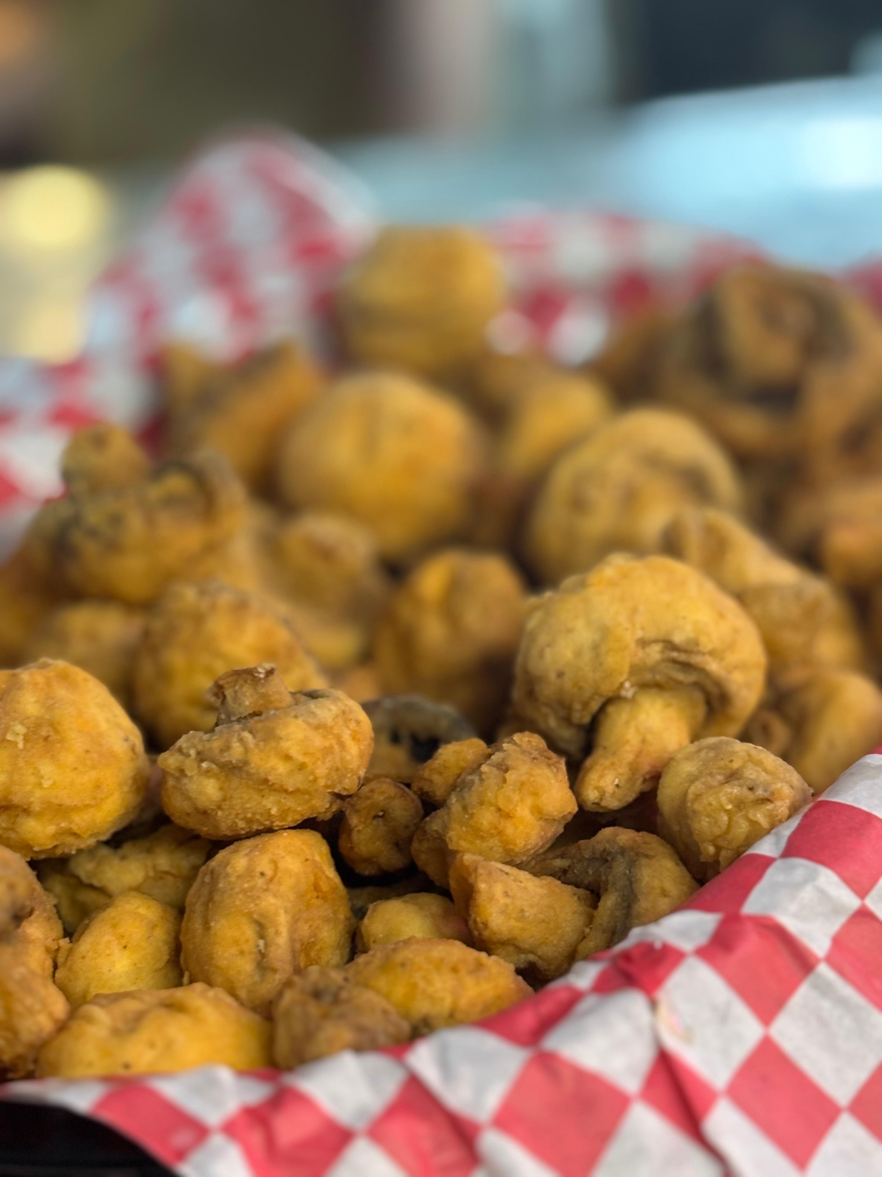 Fried Mushrooms.