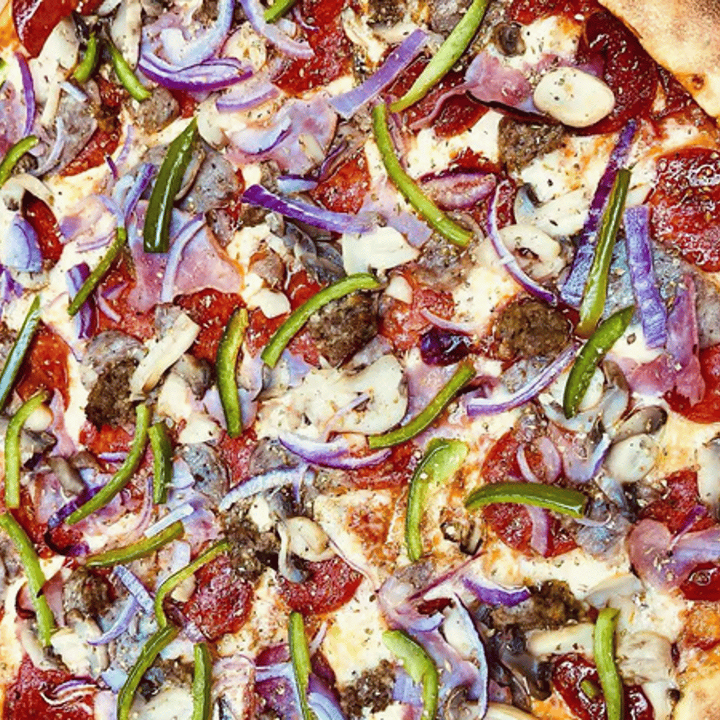 Small House Special Pizza.