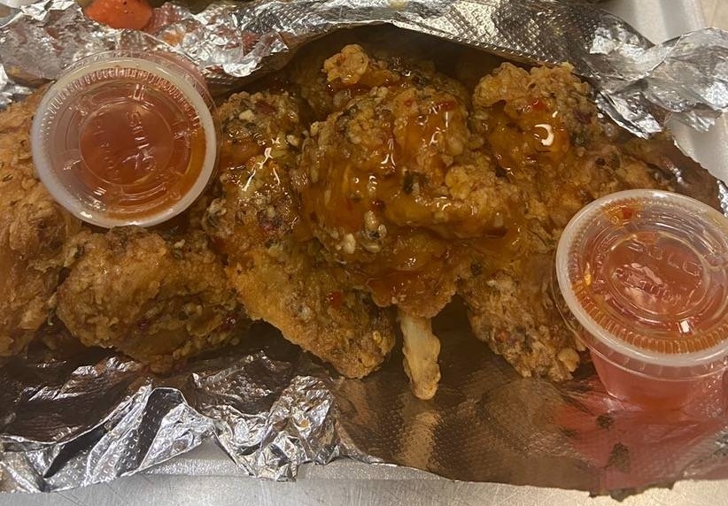 Cajun Blacked Wings.