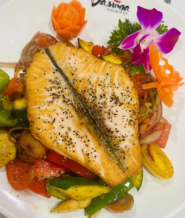 Salmon Hibachi.