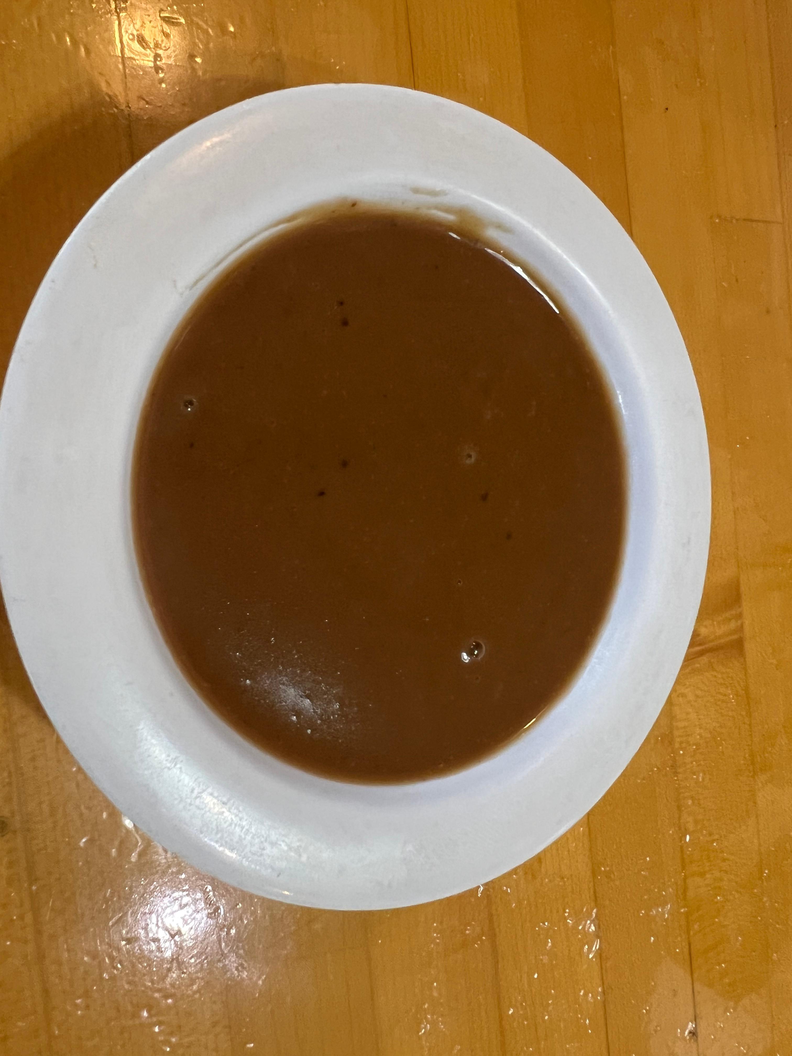 SIDE BROWN GRAVY.