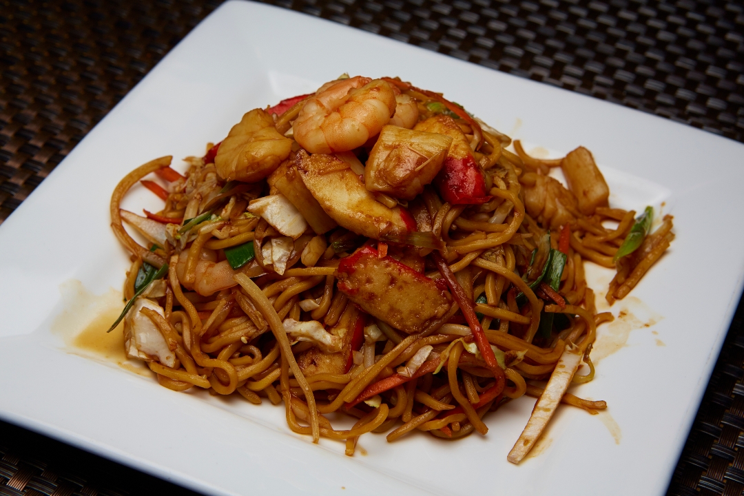 Seafood Stir Fry Noodle.