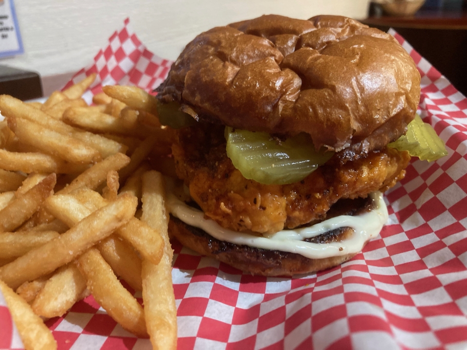 Crispy Chicken Sandwich.