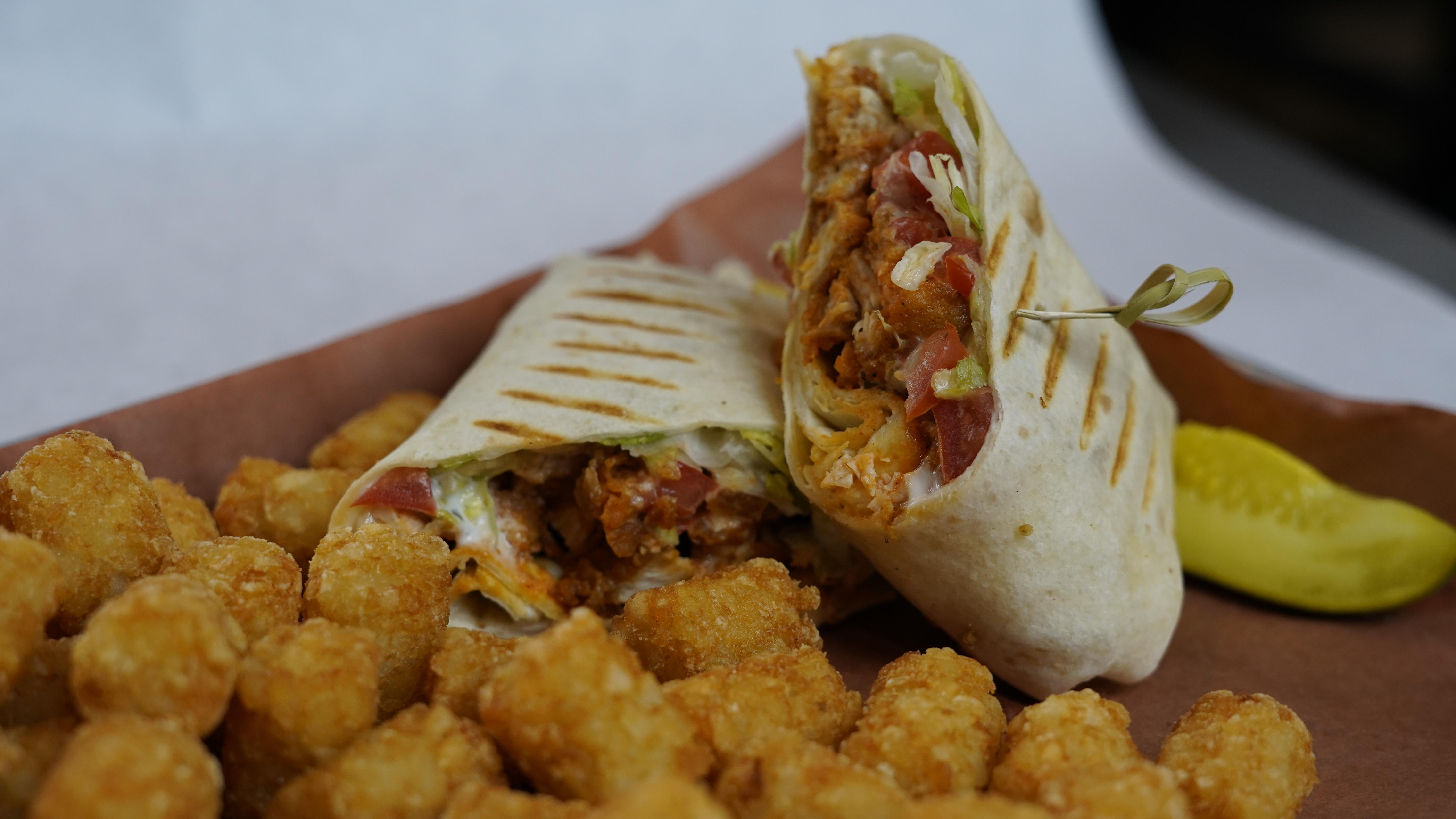 Buffalo Chicken Wrap.