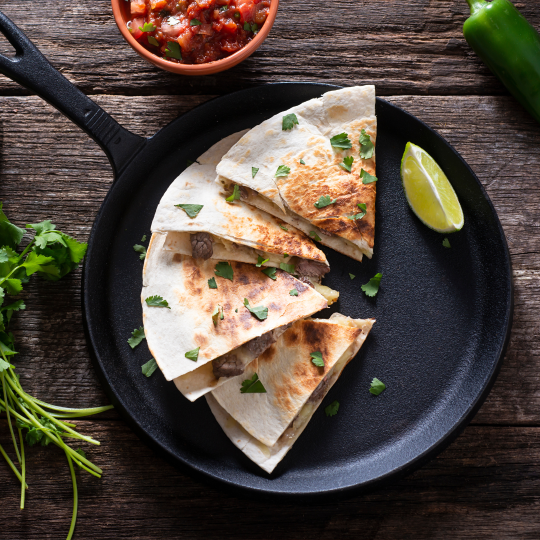 Quesadillas.