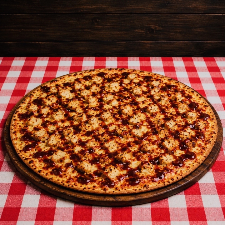 Lg BBQ Grilled Chicken Pizza 16 (Italian style).