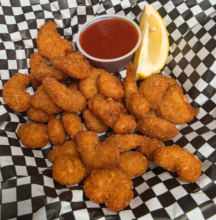 Popcorn Shrimp.