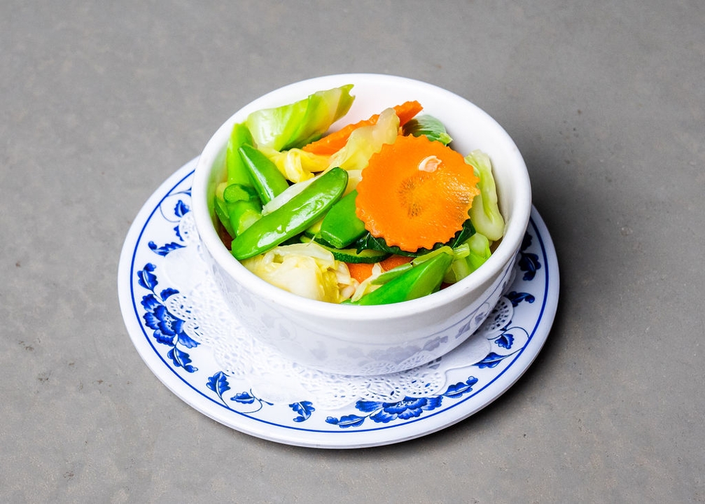 Steamed Veg.