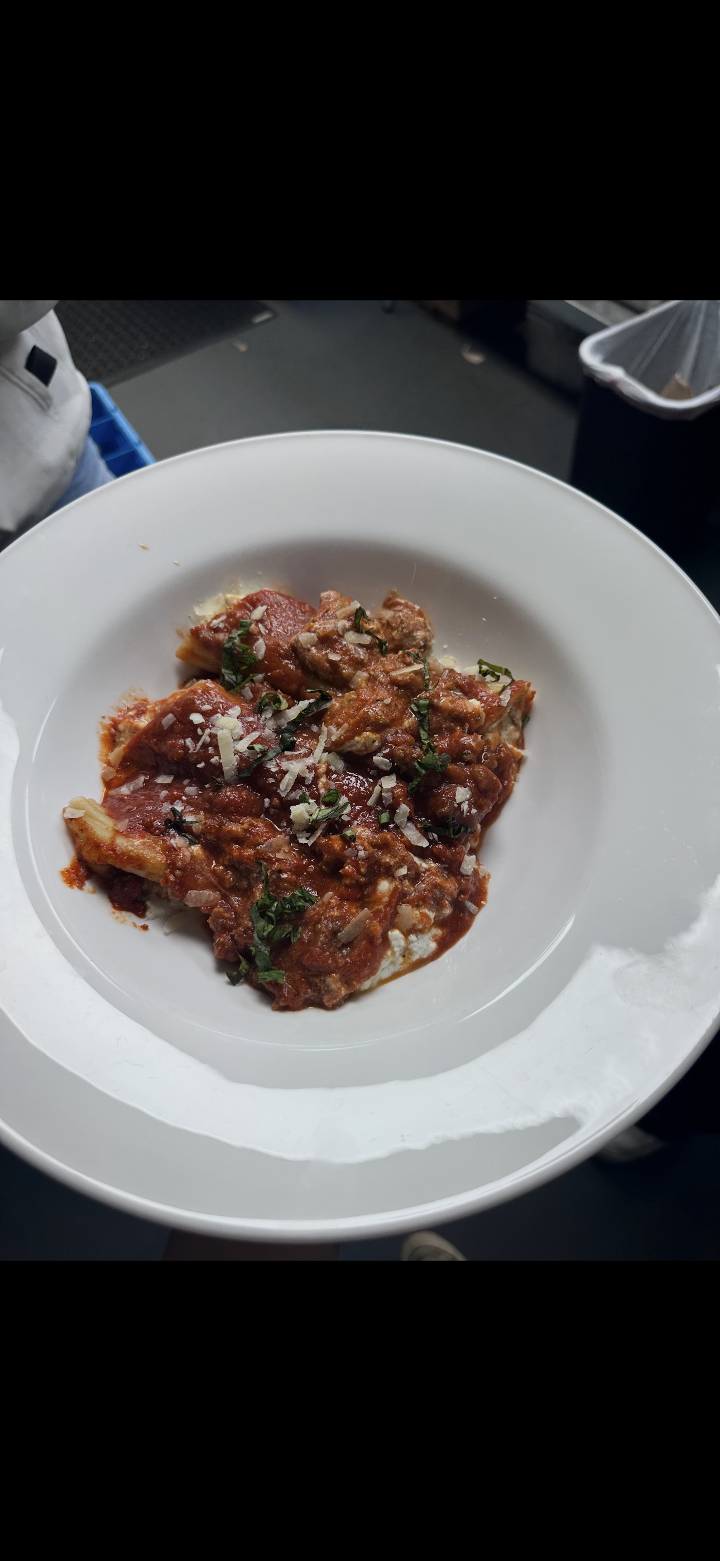 Manicotti.