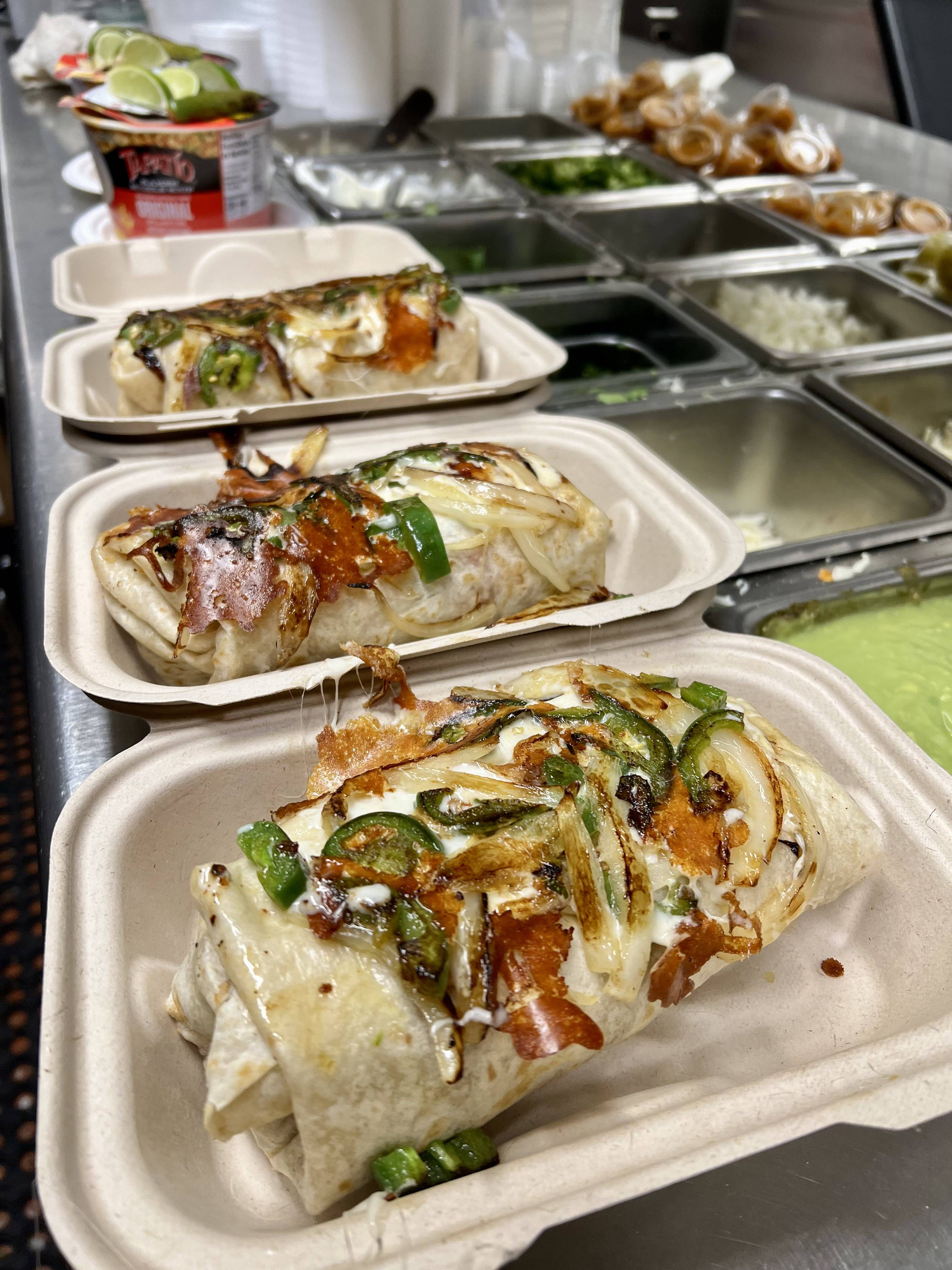Spicy Jalapeño Burrito.