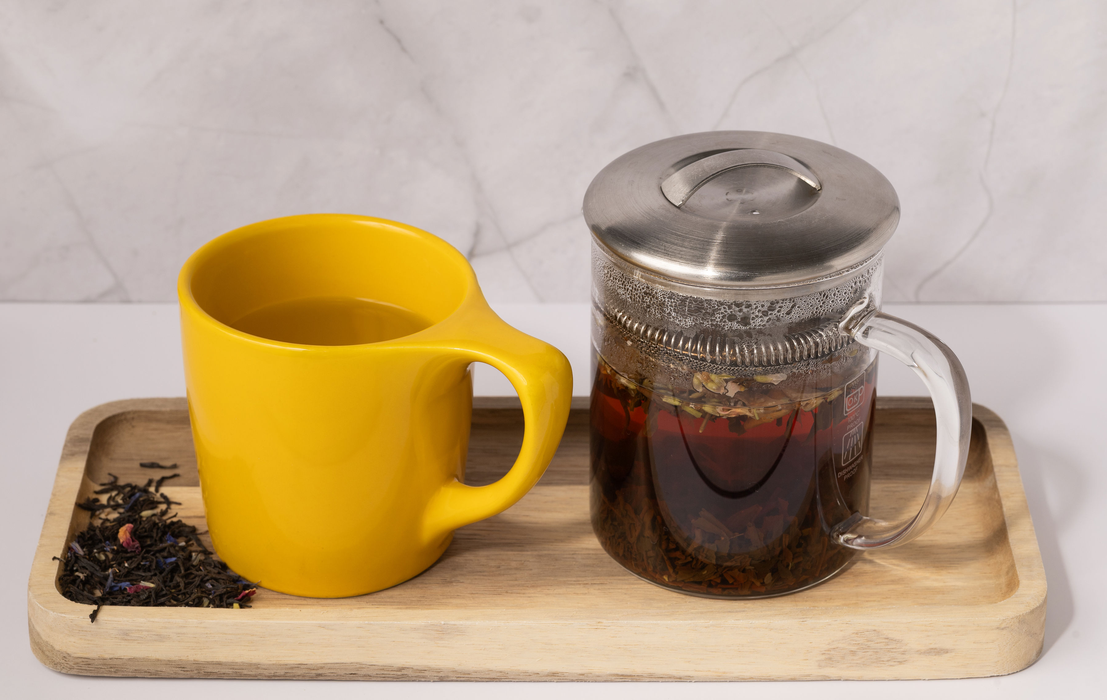 Iced Bellocq Black Loose Leaf Tea.
