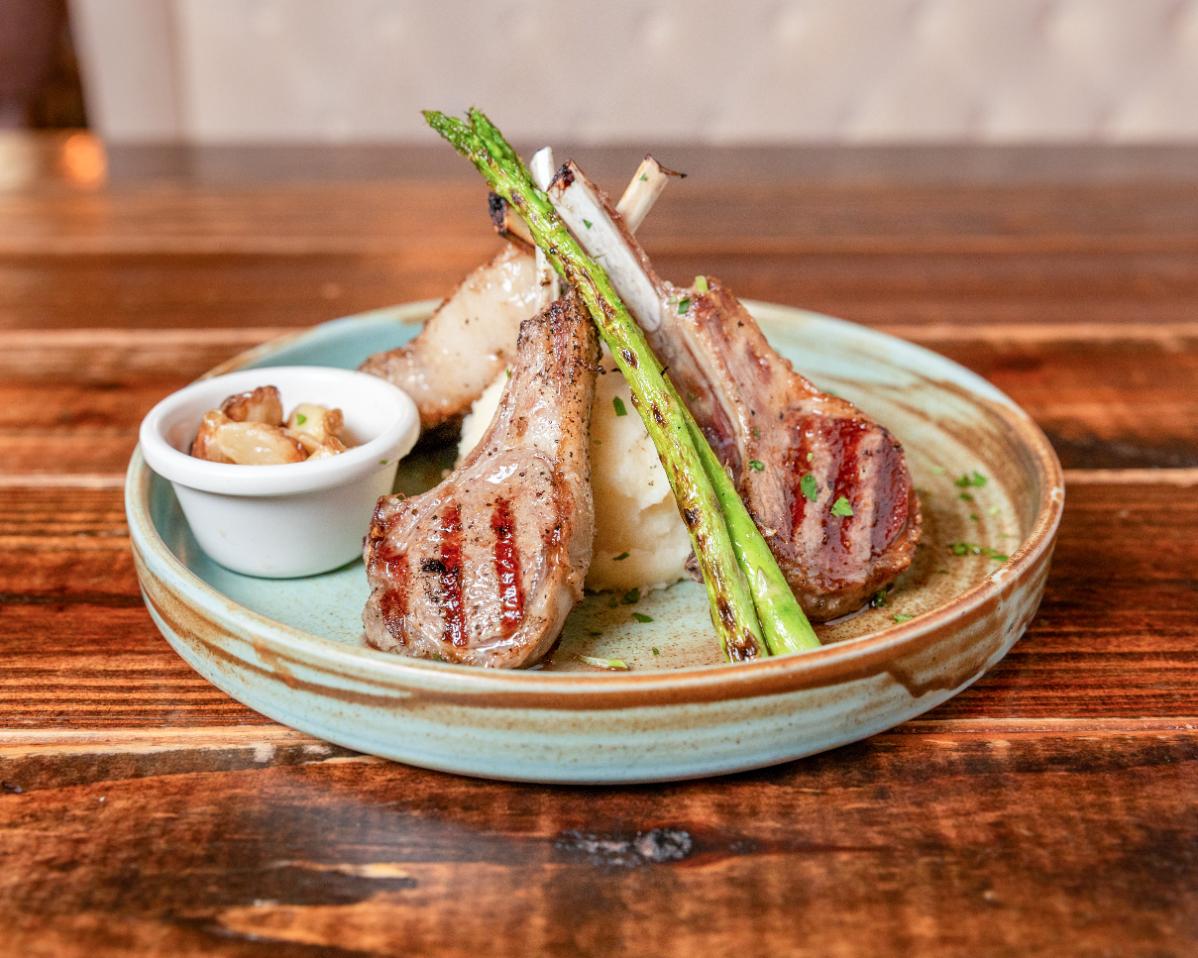 Lamb Chops Lunch.